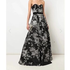 Marchesa Notte Black gown